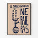 Plakat Parlamentarisme Betaler Sig Ikke - Politisk Vægdekoration