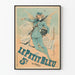 Vintage plakat Le Petit Bleu de Paris - Retro vægdekoration