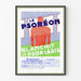 Vintage plakat Le Psoréon - Retro medicinsk vægdekoration