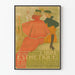 Vintage plakat af det Fjerde Årlige Salon for Den Frie Æstetik 1897