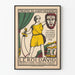 Plakat Teater Le Roi David 1921 - Vintage vægdekoration