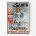 Vintage plakat Le Sanita - Retro vægdekoration til indendørs brug
