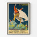 Vintage plakat Le Trait d'Union Franco-Italien