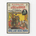 Vintage plakat Le Voile du Bonheur - Gamle teater vægdekoration