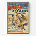 Vintage plakat Le Yacht - Vægdekoration i cirkustil