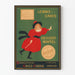 Vintage plakat Leibniz kager dessert vafler