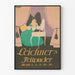 Vintage plakat Leichners Fett & Puder - Retro vægdekoration