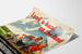 Vintage plakat Lend a Hand on the Land - Frivillig landbrugs kampagne