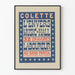 Vintage plakat L'Envers du Music-Hall af Colette Labourer - 32 kobbertryk