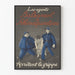 Vintage plakat af Balsamol- og Rhinaquintine-agenter – Retro vægdekoration
