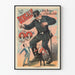 Vintage plakat Les Bengalis Folies Bergère Paris Vægdekoration