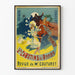 Vintage plakat De sceneskuespillere fra året - Vægdekoration Koncert Frøplantage