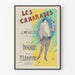 Vintage plakat Les Camarades af J. Mévisto, musikalsk vægdekoration