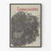 Vintage videnskabelig plakat om Carbalcaloider