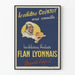 Vintage plakat af den berømte kok fra Lyon