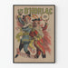 Vintage plakat Les D'Horlac Duettister – Retro vægdekoration