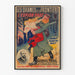Vintage plakat af Les Drames de la Frontière - L'espion Rabe af Georges Pradel