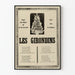 Gammel plakat Les Girondins - Historisk vintage vægdekoration