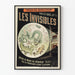 Vintage plakat Les Invisibles - Vægdekoration teaterforestilling
