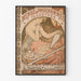 Vintage Plakat Menus & Programmer Illustreret af Léon Maillard
