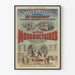 Vintage plakat De små musketerer vægdekoration teater