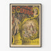 Vintage plakat af Les Prés St Gervais Opéra Comique i 3 akter