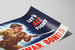 Plakat af militær propaganda 'Let's All Fight - Buy War Bonds' — visning af kunstværket