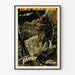 Vintageplakat af Lewis Morrisons storslåede Faust - Brocken-scenen