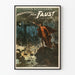 Vintage plakat af Lewis Morrisons storslåede nye Faust