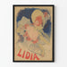 Vintage plakat LIDIA - Art Nouveau illustration til vægdekoration
