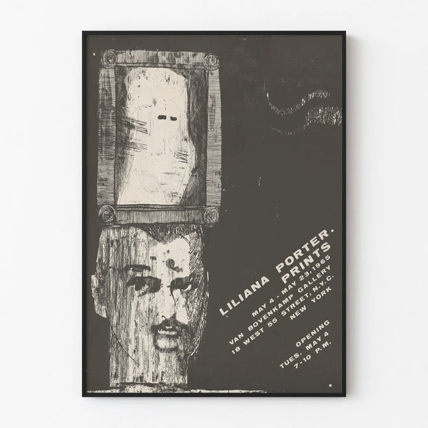 Kunstnerisk plakat Liliana Porter Tryk 1965