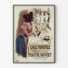 Vintage plakat Linge Monopole Maxime Faivret