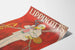 Vintage plakat Lippincott's august i retrostil
