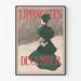 Vintage plakat Lippincott's december - retro vægdekoration