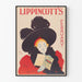 Vintage plakat Lippincott's februar - Retro vægdekoration plakat