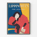 Vintage plakat Lippincott's for januar - Elegant vægdekoration
