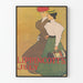 Vintage plakat Lippincott's juli med to elegante kvinder
