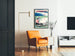 Vintage plakat Lippincott's juni - Retro vægdekoration