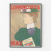 Vintage plakat Lippincott's maj - Retro vægdekoration