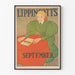 Vintage plakat Lippincott's september - Retro vægdekoration