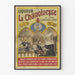 Vintage plakat af likør La Chanoinesse, Klosteret Bouxières-aux-Dames