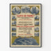 Vintage Lloyd af France forsikring for alle risici ved krig plakat