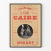 Vintage plakat L'Oie du Caire - Vægdekoration opera-buffo