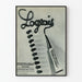 Vintage reklameplakat for Logeais salve