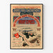 Vintage plakat Orientekspressen London-Paris-Constantinople