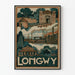 Vintage plakat Longwy Meurthe-et-Moselle Frankrig