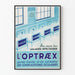 Vintage plakat L'OPTRÆX mod øjenkomplikationer