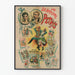 Vintage plakat Los Sud Americanos Pethys - Retro vægdekoration