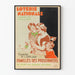 Vintage plakat af Nationallotteriet 1942 - Hjælp til familier med fængslede