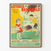 Vintage plakat af Nationallotteriet 1942 – børneplejehjem